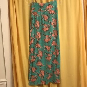 Rue 21 Floral Maxi Skirt